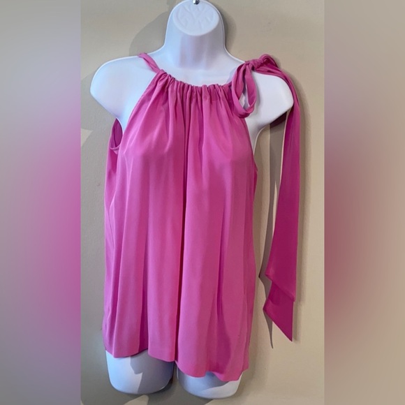 Trina Turk Pink Sleeveless Top - Picture 1 of 6